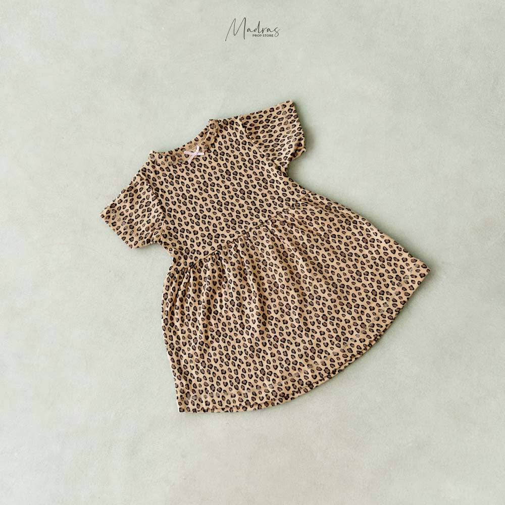 Cheetah Gown  | 6 to 12 Month