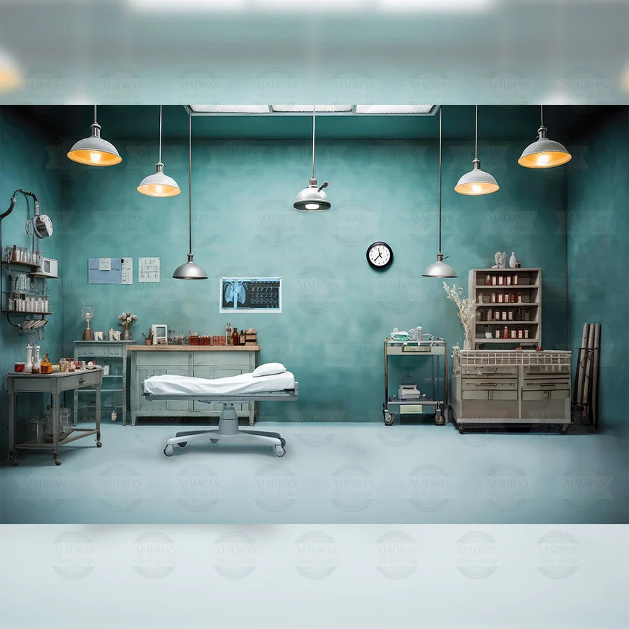 DOCTOR ROOM- BABY PRINTED BACKDROPS