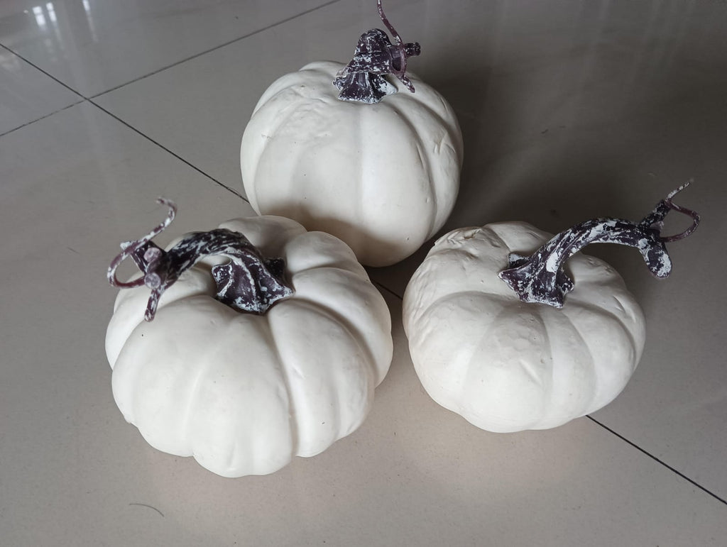 Rentals - Mini pumpkins white set of 3