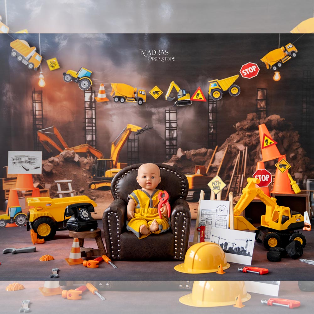 SETUP NO 15 | Baby Engineer Theme | Madras Prop Store Rentals