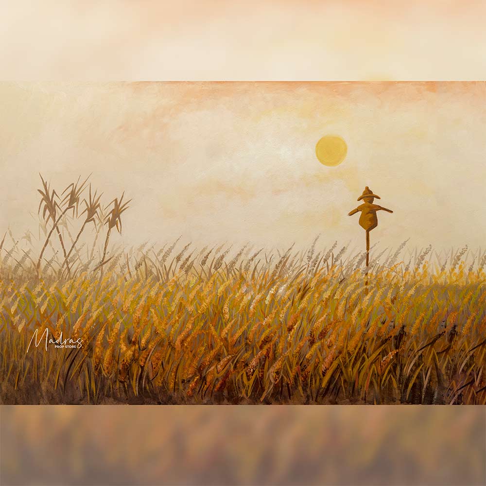 Wheat Field - Baby Printed Backdrops