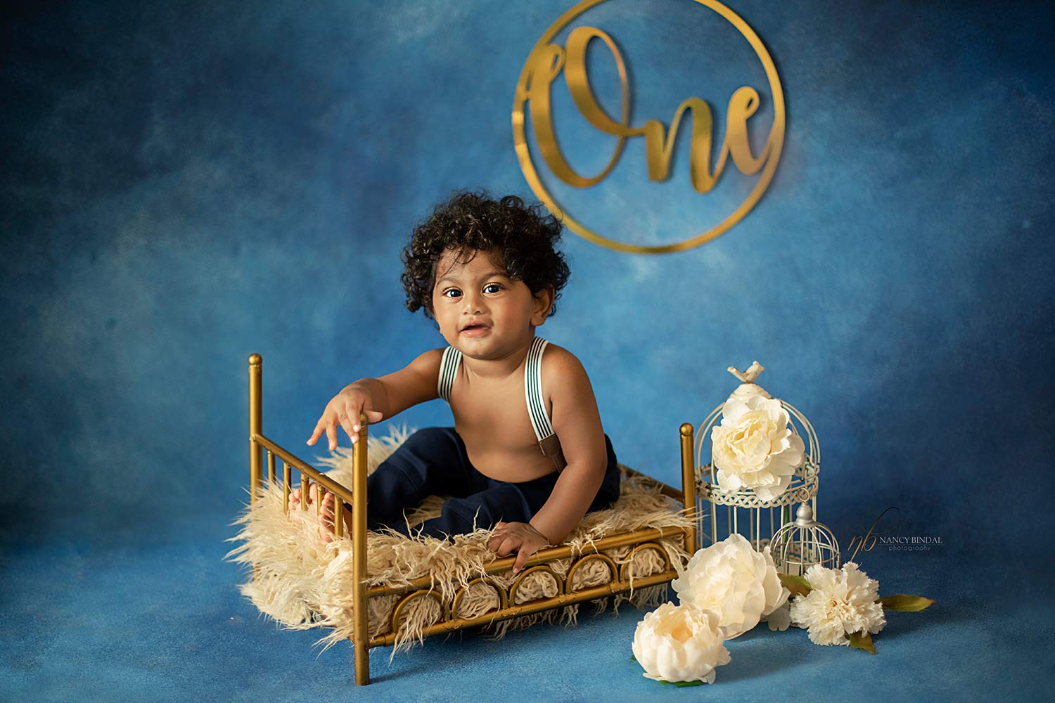 Rental - New Born Golden Bed & Rustic White Bed