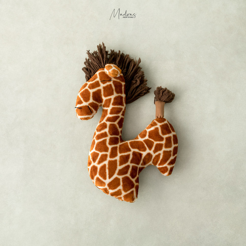 Rentals - giraffe posing pillow