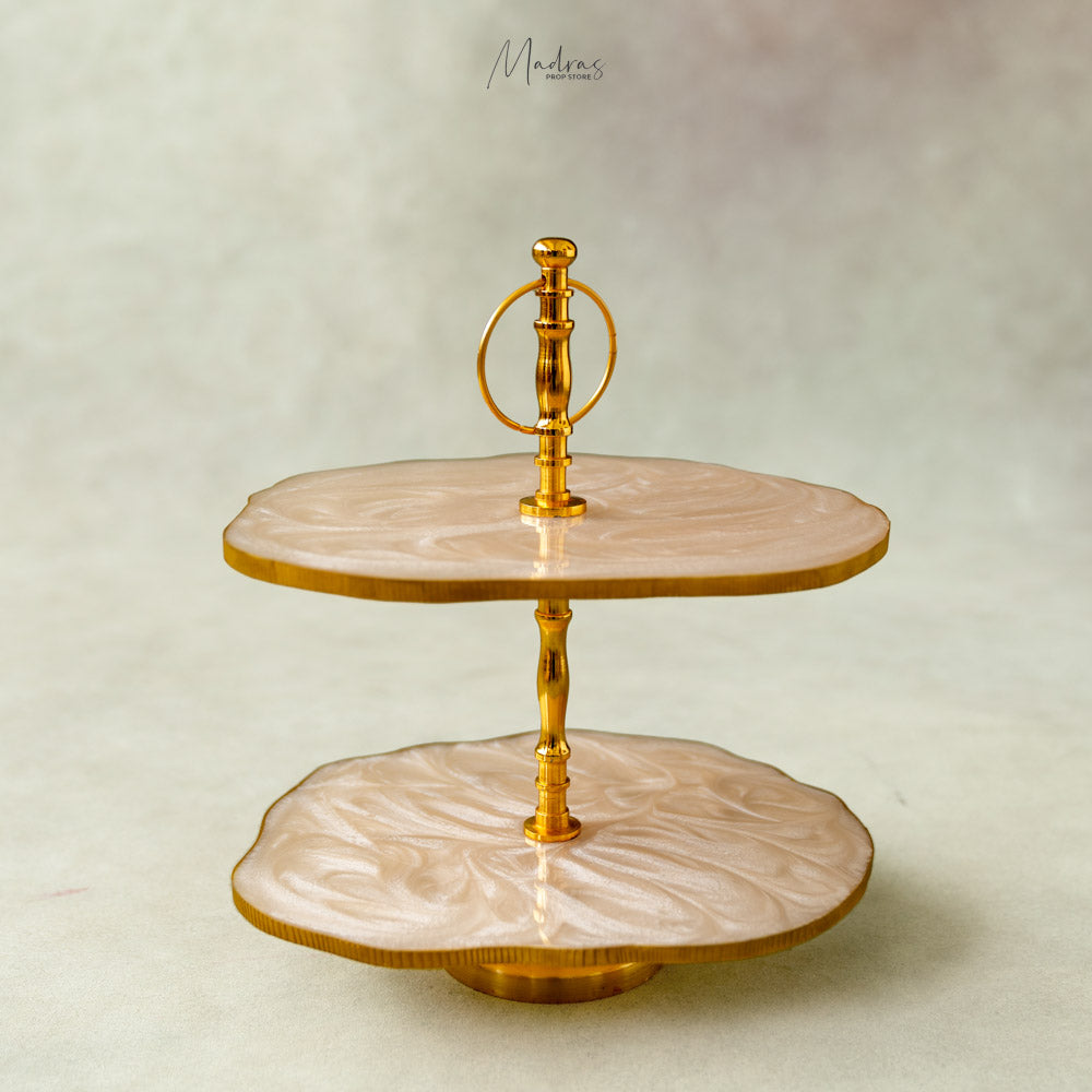 RENTAL- Resin Cup Cake Stand