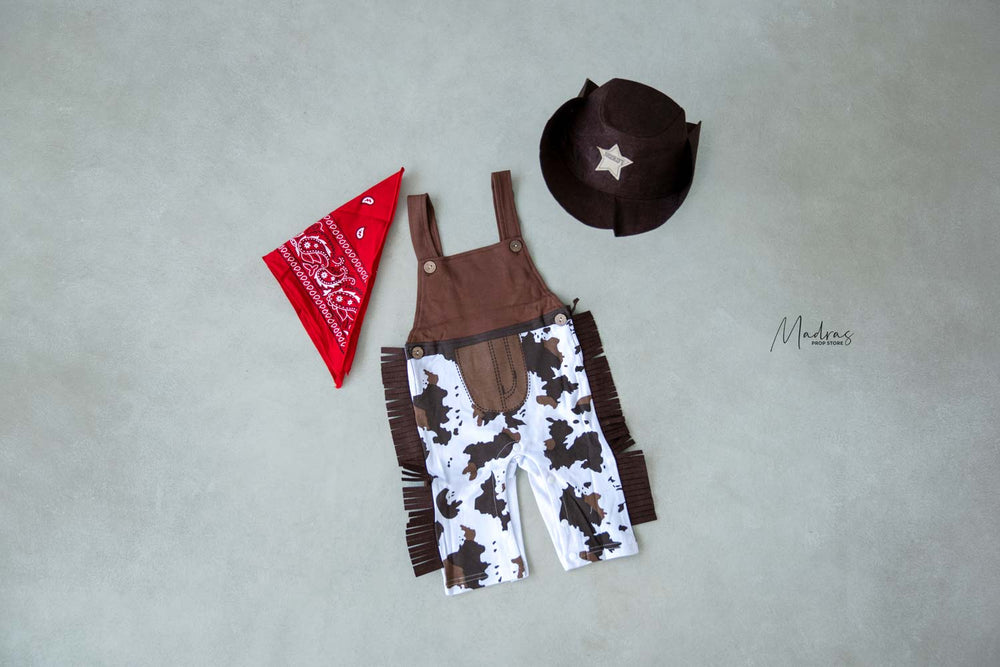 COWBOY OUTFIT- ( 9 To 12 Months)