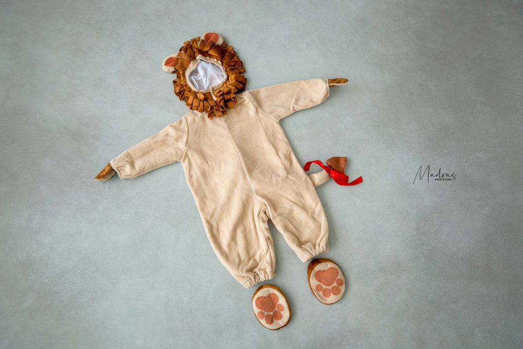 RENTAL- LION KING OUTFIT FOR 4 YEAR BABY