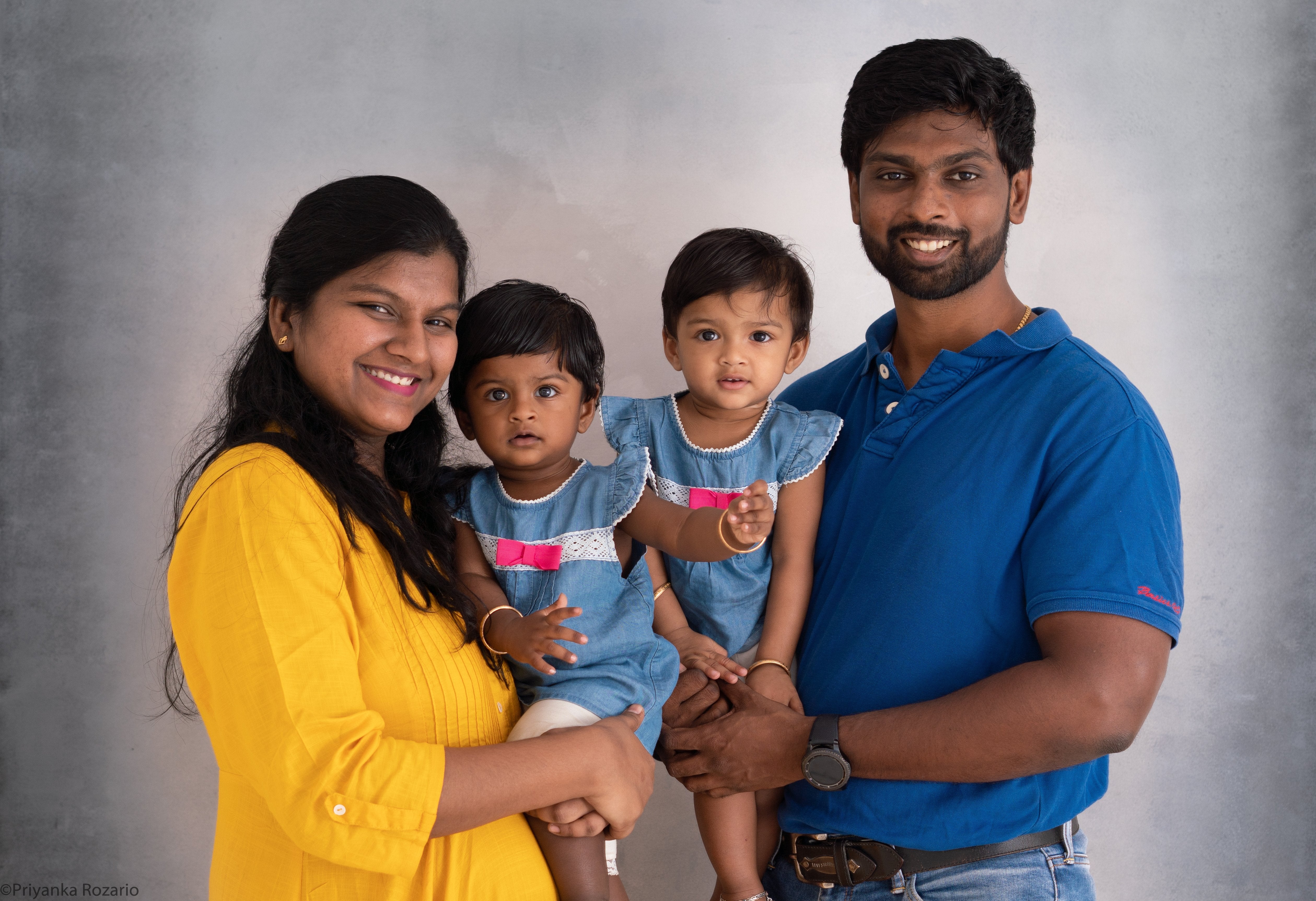 Rental - 24 Hours Rental Hand Painted - Grey Canvas - Pained Baby Backdrops - 5 by 6 Feet