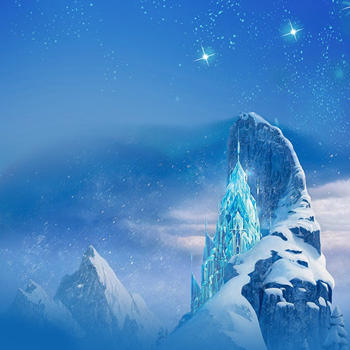 Rental - Frozen - Printed Baby Backdrops - 5 by 6 feet