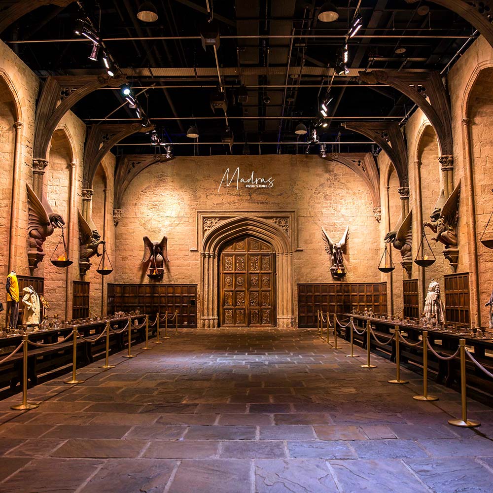 Rental - Harry Potter House - Printed Baby Backdrop - 5 by 6 Feet - Fabric