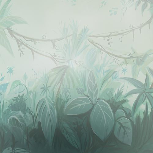 Rentals - Hazy Forest - Printed Baby Backdrops - 5 by 4 feet