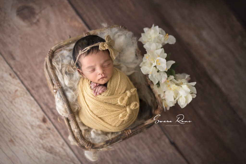 Rental - Rustic Bamboo Basket