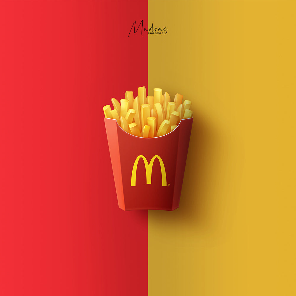 Rental -Mc Donald - Printed Baby Backdrops - 5 by 6 feet - Fabric