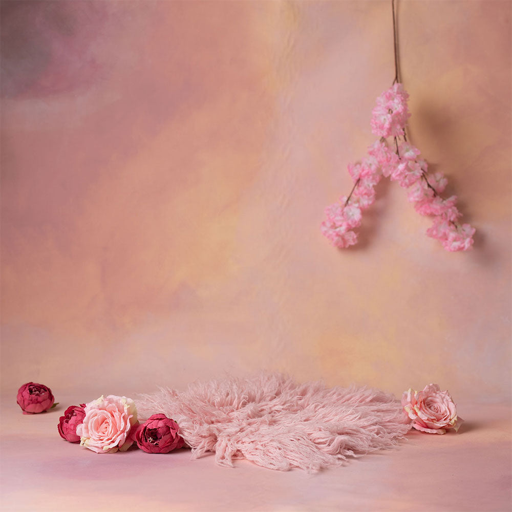 Rainbow - 7 By 12- Canvas Painted Backdrop