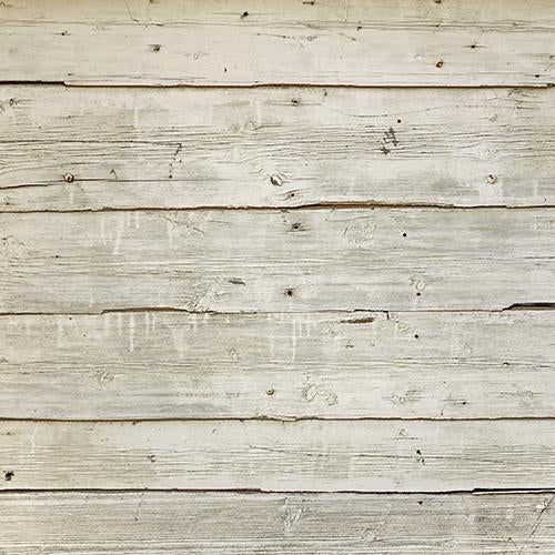 Rentals - Rustic Cream Wooden Floor - Printed Baby Backdrops - 5 by 6 feet
