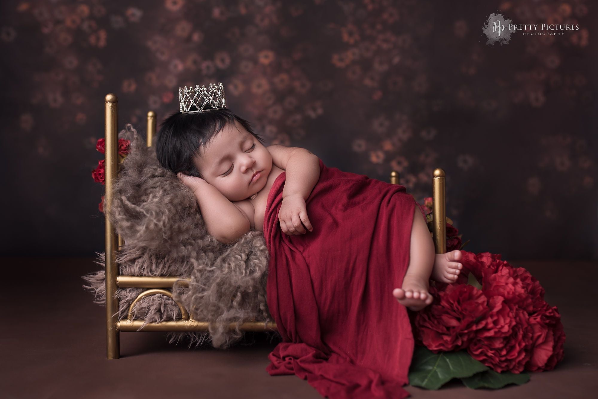 Rental - Fall Backdrop - Printed Baby Backdrops - 5 by 4 feet