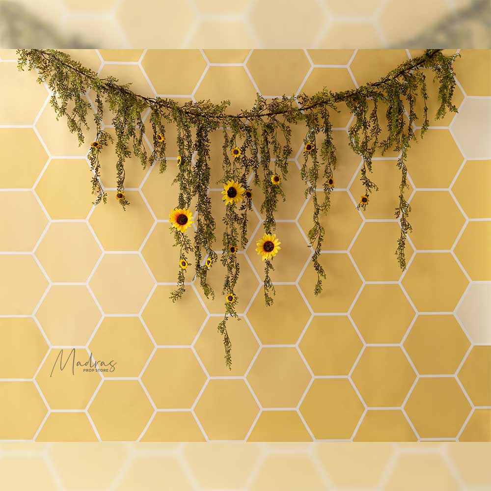 Rentals - Beekeeper - Printed Baby Backdrops - 5 by 6 feet