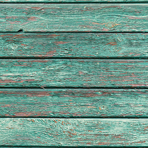 Rentals - Peeled Green Paint Wood - Printed Baby Backdrops - 5 by 4 feet