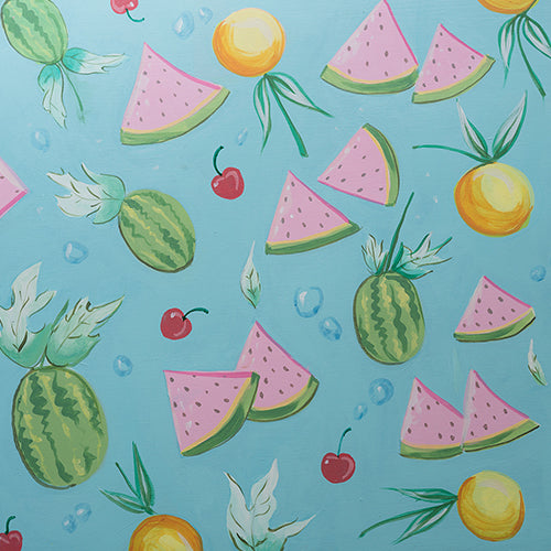Rentals - Watermelon - Printed Baby Backdrops - 5 by 4 feet