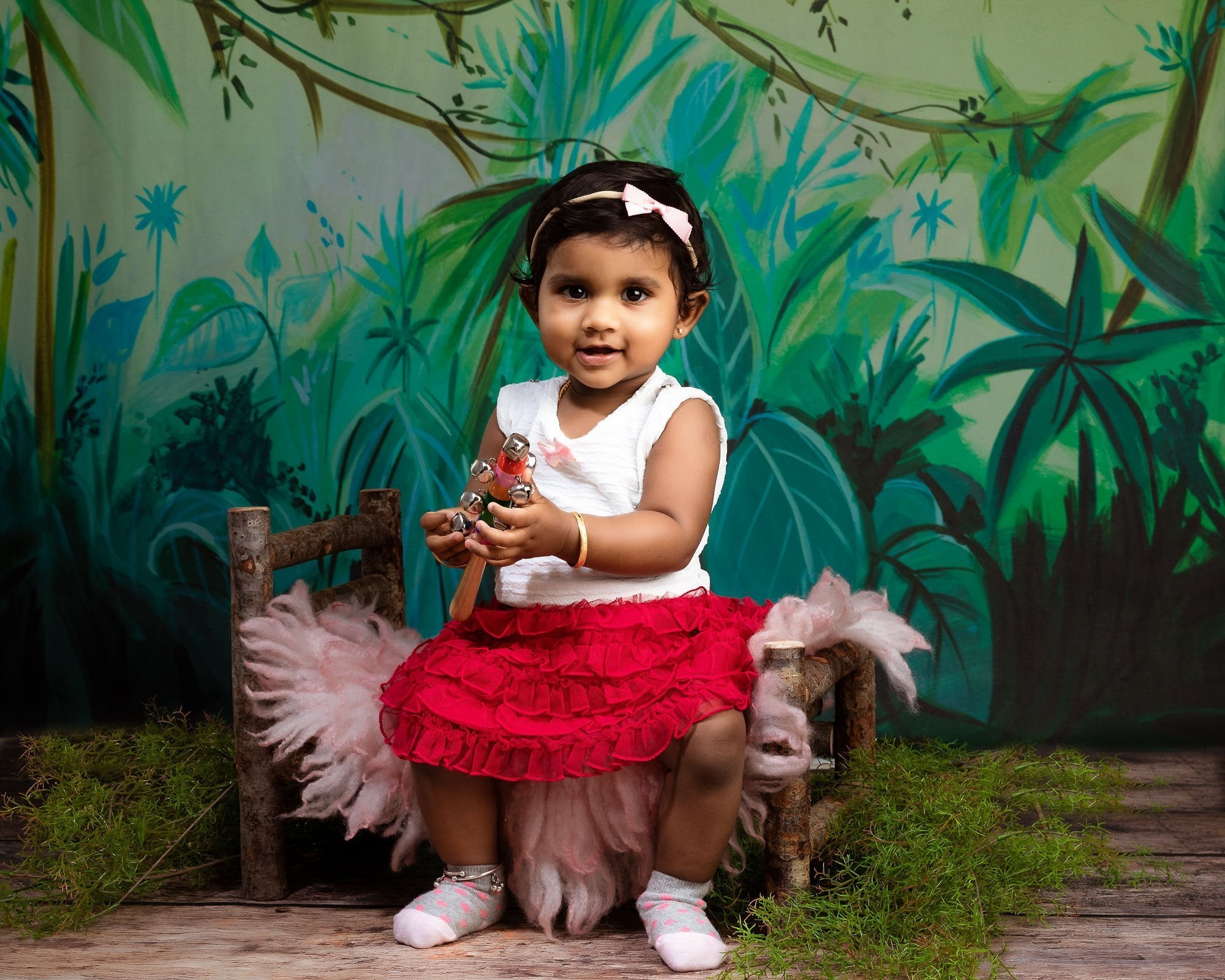 Rental - Forest - Printed Baby Backdrops - 5 by 4 feet