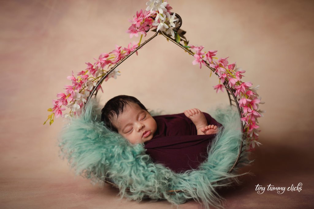 Rental - Ophelia - Printed Baby Backdrops - 3 by 4 feet
