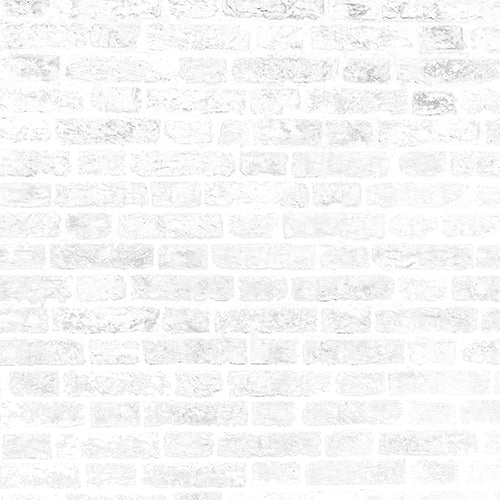 Rentals - White And Grey Brick Wall - Printed Baby Backdrops - 5 by 4 feet